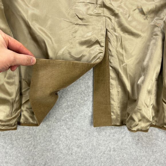 Brooks Brothers Corduroy Blazer Mens 48L Long Brown Two Button Sport Coat Jacket - Picture 13 of 15